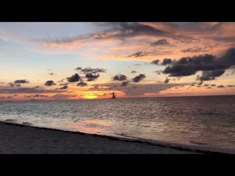 Sunset Aruba Eagle Beach November 2016