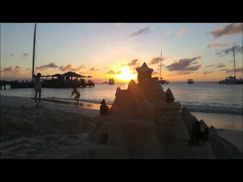 Aruba Sandcastle Sunset – December 2014