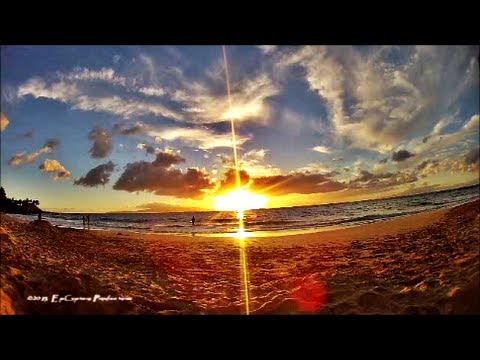 HD Hawaii Sunset 2013 time lapse with the GoPro Hero 3 Black