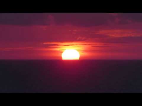 Caribbean sunset off Aruba