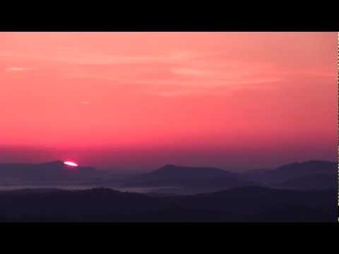 Clear Mountain Sunrise Time Lapse