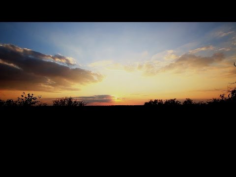African Sunset Landscape Time Lapse – Royalty Free HD Stock Video Footage.