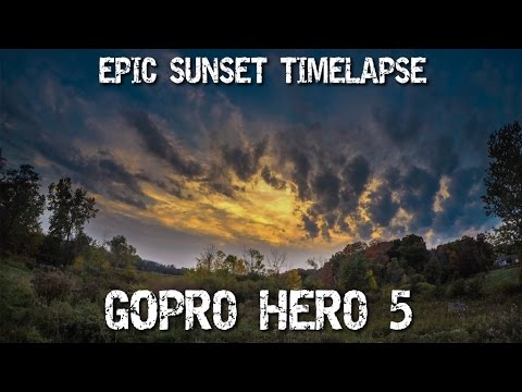 GoPro Hero 5 Epic Sunset Timelapse