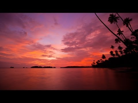 TIME LAPSE :: Tropical Sunrise, Sunset, and Clouds (1080p FULL HD)