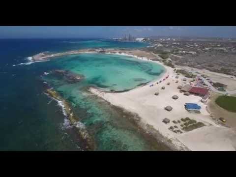 Baby Beach (Aruba) Filmed with a drone