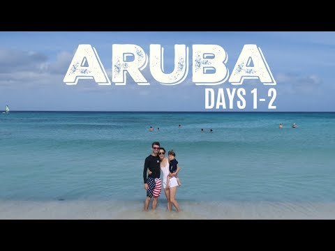 Aruba Vlog: Palm Beach, Arashi Beach, Lighthouse, Boardwalk Small Hotel!