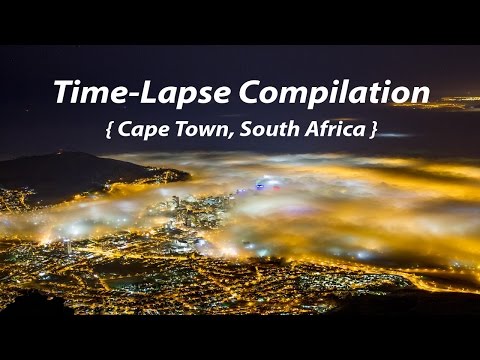 Cape Town Time-Lapse Compilation { Sunrise, Sunset, Low Clouds }