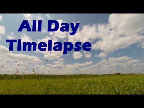 Sunrise to Sunset Time Lapse at the Marsh