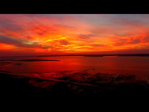 Perfect Sunset 4k Ultra HD Drone Timelapse Amazing Views Aerial Landscapes Aerial photography