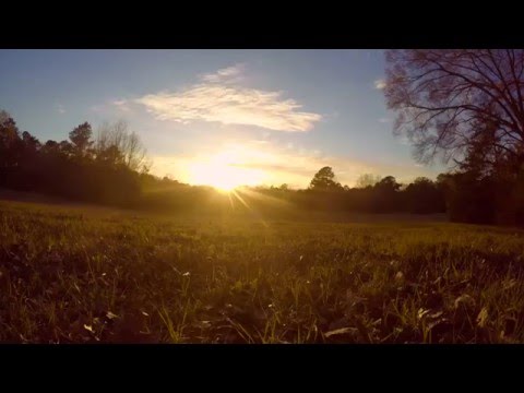 Sunset in the Field Time Lapse