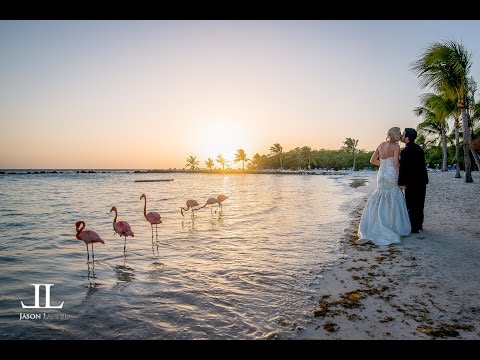 Destination Wedding in Aruba Part 3- Beach Ceremony and Couple Shoot by Jason Lanier