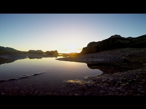Amazing Nature Footage | Ocean Tide Sunrise Time Lapse