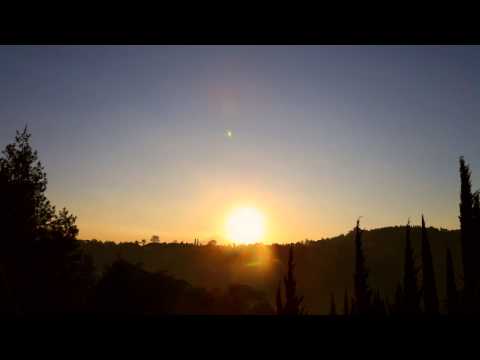 A timelapse of the sunrise at Lembang, Bandung