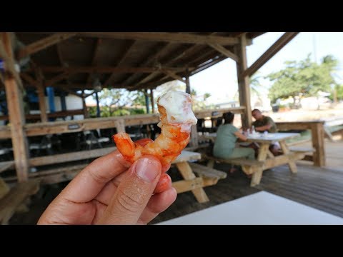 Hidden Gem Local Seafood Restaurant in Aruba! and an EPIC breakfast. Travel Vlog, Last Day!