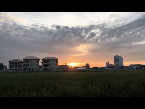 Sunrise in Phnom Penh City | Time Lapse Sunrise in Cambodia