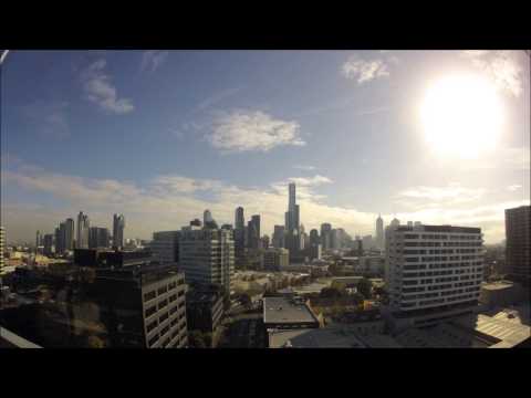 Time lapse Sunrise to Sunset in Melbourne