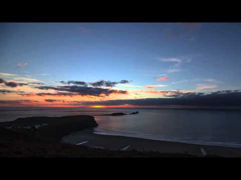 Rhossili Bay – Worms Head Sunset (Time Lapse)