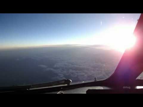Timelapse Sunrise Inflight