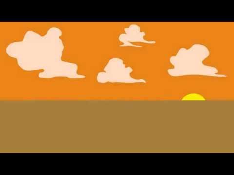 Animated_Illustrated | Time lapse Sunrise Animation – Cartoon
