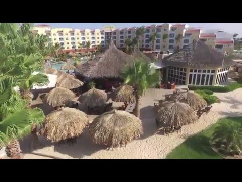 Waters Edge 12N Aruba – Restaurant & Bar – Aerial view