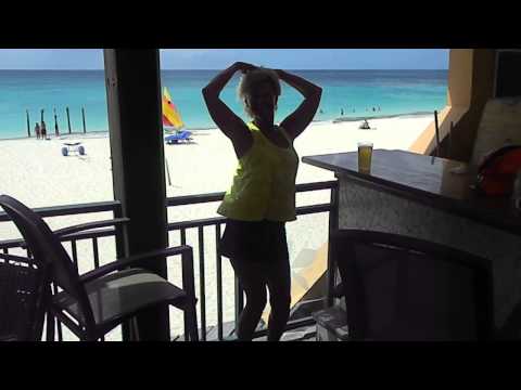 Dancing at Jimmy’s Oceanview Bar Eagle Beach Aruba