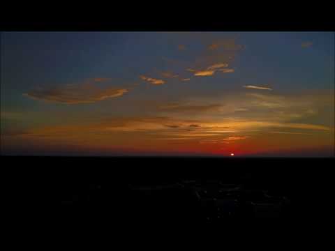 DJI Mavic Pro Tripod Mode Slow Movement Timelapse of Florida Sunrise