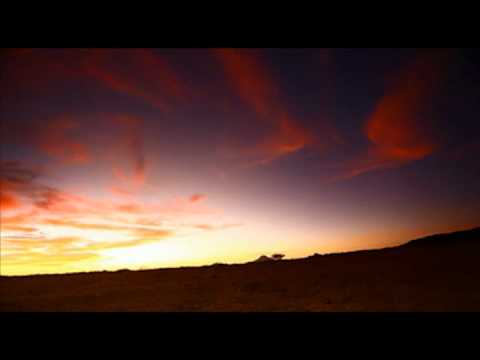 Timelapse in desert: sunrise till sunset