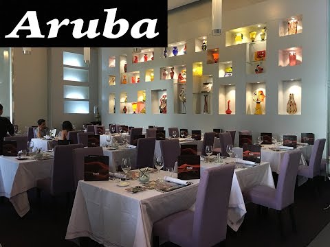 Riu Palace Aruba Restaurants & Tour (Krystal,Milano,Nautilus,Sayuri)