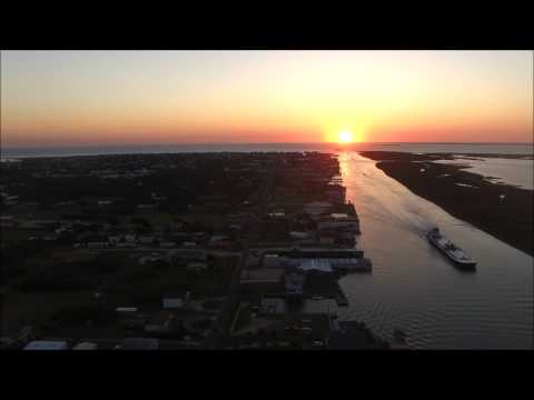 Time lapse sunrise in Port O’Connor