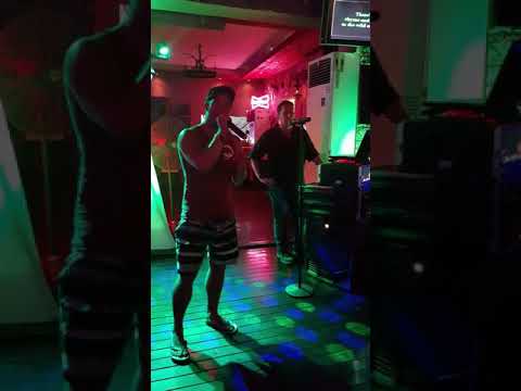 Can you Feel the love in the aruba Bar by Rhodes-faliraki 2017