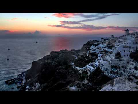 Sunset in Santorini – Time Lapse