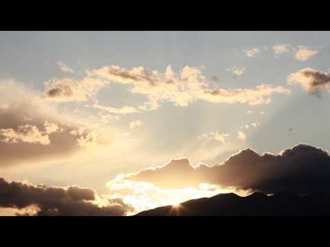 (Nature Relaxation w/ Music) Heavenly Mountain Sunrise Timelapse 1 minute 1080p HD