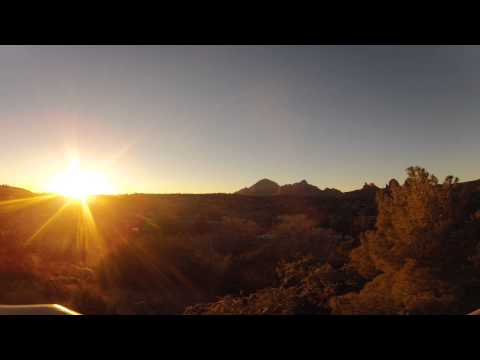 Sedona, AZ Sunset Time Lapse