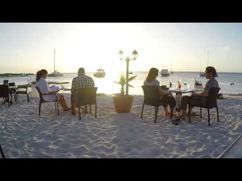 Barefoot on the beach Aruba