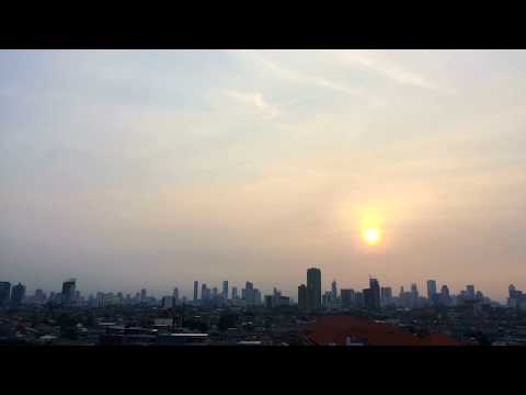 Timelapse Sunrise Jakarta