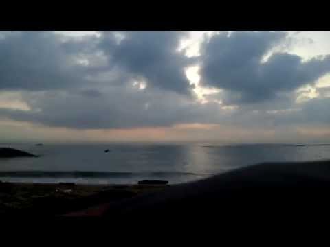 Time lapse sun rise sanur bali