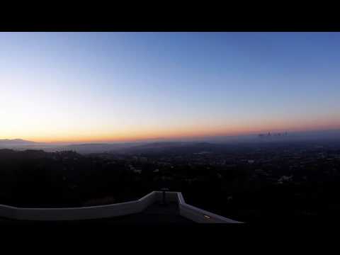 Griffith Observatory Sunrise Time Lapse 2017