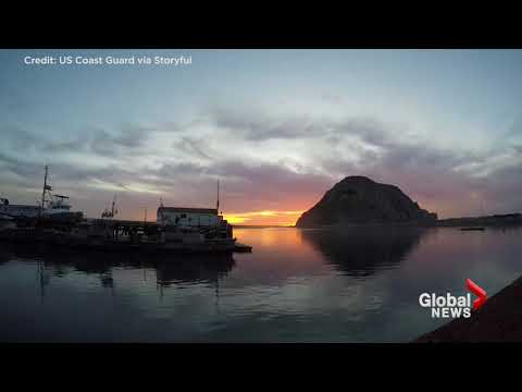 Spectacular time-lapse video of California sunset