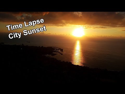 Time Lapse Sunset City
