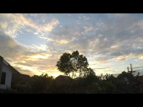 Sunrise timelapse GoPro Hero 4 Bandung, Indonesia
