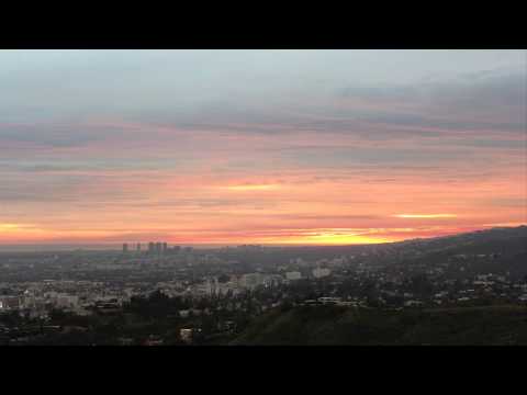 Sunset Over Los Angeles (Time-Lapse)