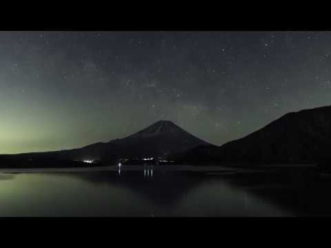 Milky Way and Sunrise Over Mt. Fuji (time lapse)