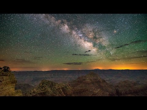 The Grand Canyon at Night – 4K Timelapse