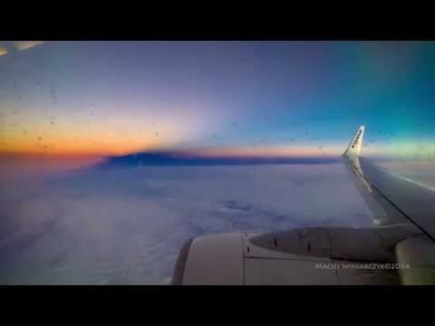 Sunrise on the west – optical illusion – time lapse.