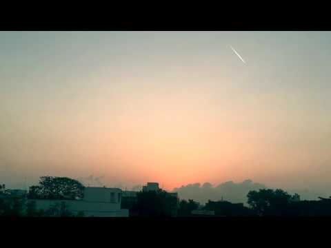 Sunrise chennai – Time lapse
