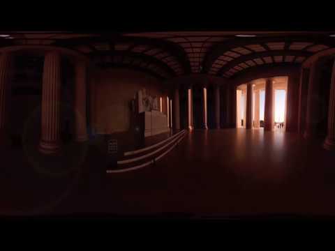 Lincoln Memorial – Sunrise timelapse – 360 video