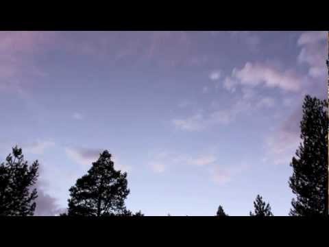 Clouds, Sunset, Stars Time Lapse