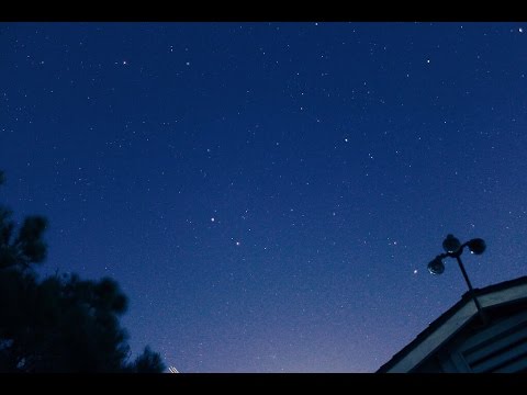 Time Lapse with Clouds, Sunsets, and Stars