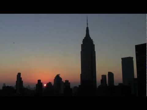 New York Time Lapse at Sunset and Night