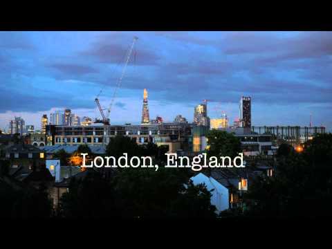 Sunset in London, Time Lapse Video